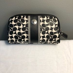 Coach makeup bag